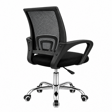 Silla secretarial Mesh cromada