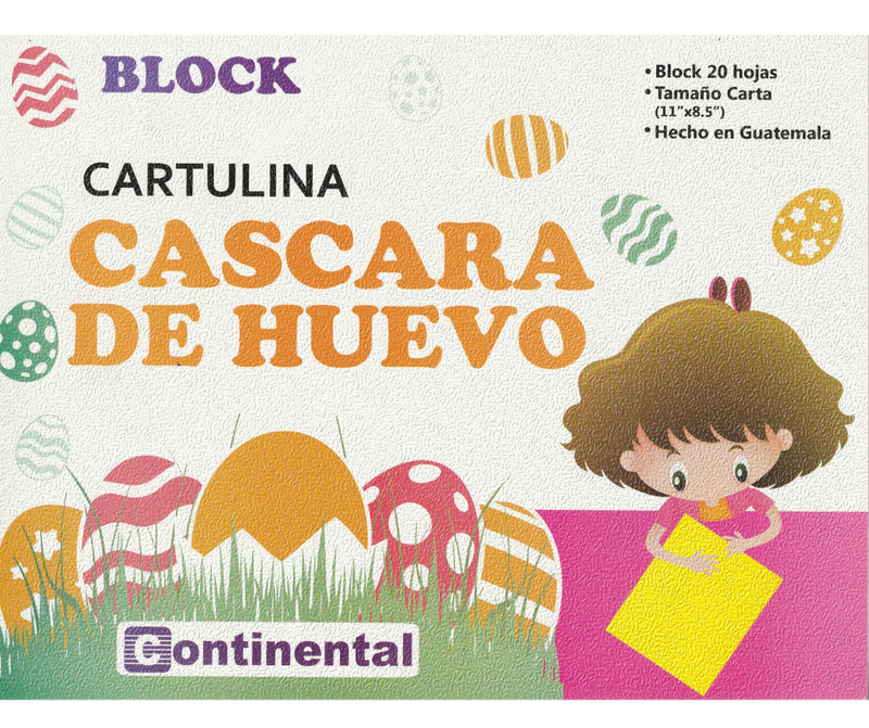 Block Cascara Huevo Carta