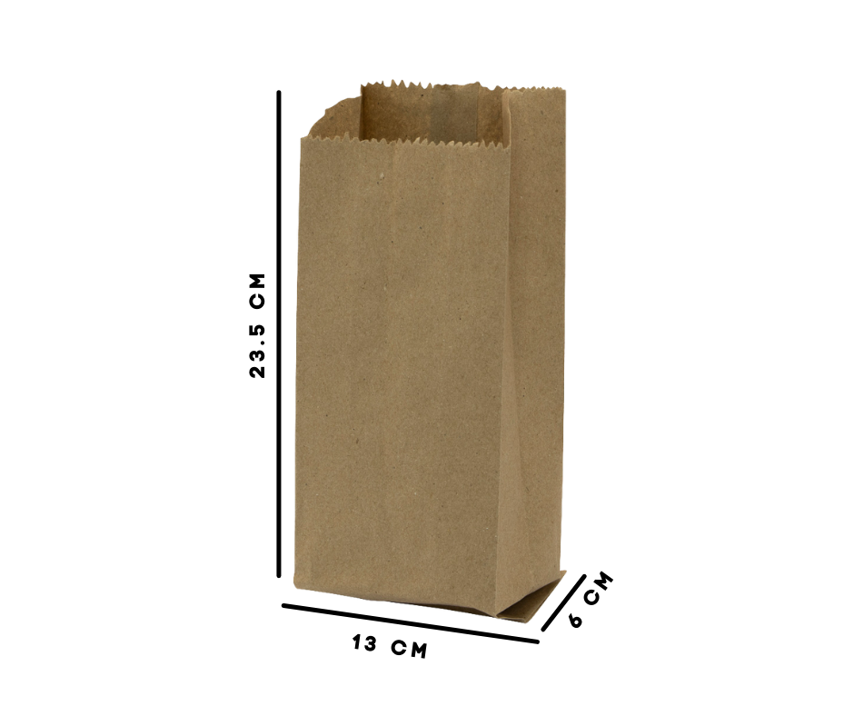 Bolsa Papel Kraft 3 libras