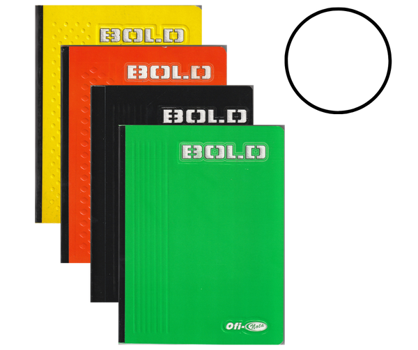 Cuaderno Cosido Bold 100 Hojas Blanco