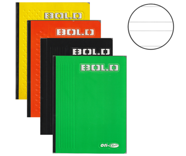 Cuaderno Cosido Bold 100 Hojas Doble Linea
