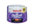 DVD+R MAXELL BULK 4.7GB Torre 50 Unidades