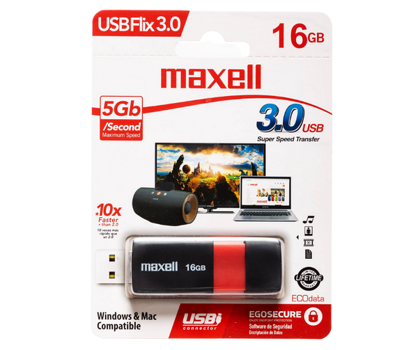 Memoria USB FLIX 16GB Maxell